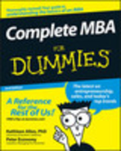 Complete MBA For Dummies®
