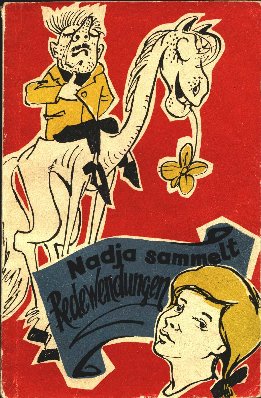 Надя учится говорить по-немецки