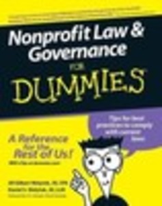 Nonprofit Law and Governance For Dummies®