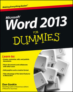 Word 2013 For Dummies®