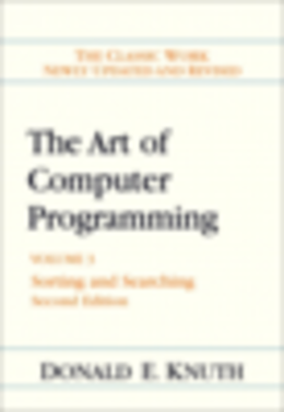 The Art of Computer Programming: Volume 3: Sorting and Searching