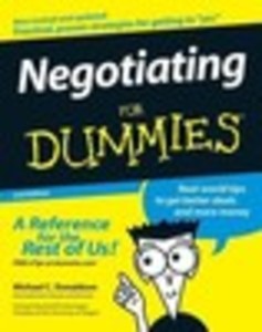 Negotiating For Dummies®